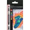 Marabu Sketch Marker Graphix vázlatfilc szett - "HEAT", 6 db