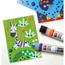Marabu Kids Dot Pen pontozó festék szett - "Animals"