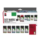 Marabu easy marble starter set, 6 x 15 ml