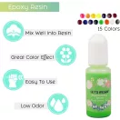 Let's Resin folyékony pigment - kék, 10 ml